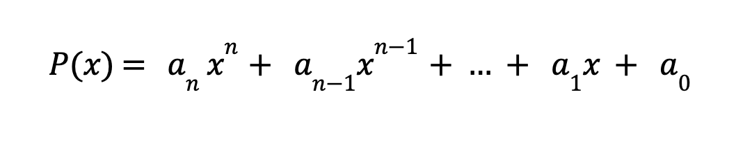 A polynomial is an algebraic expression that consists of variables, coefficients and exponents.